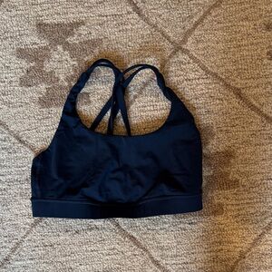 Lululemon Athletica Navy Blue Sports Bra Size 4